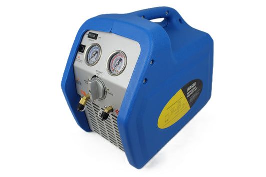 Rekuperator za freon RR500 - bočna strana uređaja za izvlačenje freona
